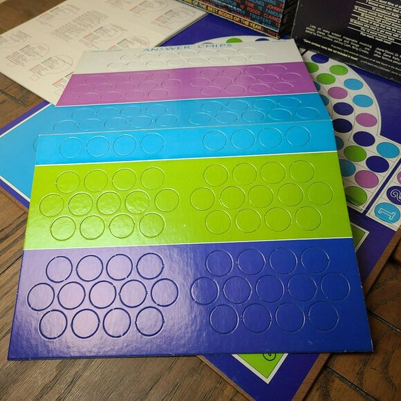 Avalon Hill 1979 : The Book of Lists Game - Best Books of the Year (UNPUNCHED) - Picture 3 of 8